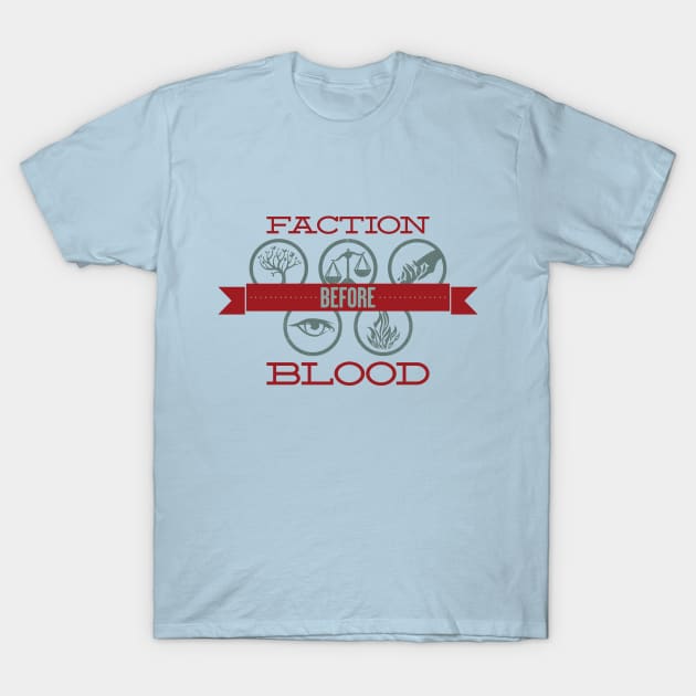 Faction Before Blood T-Shirt by dorothytimmer